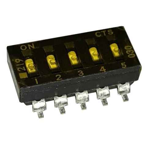 219-5LPSTR DIP 开关