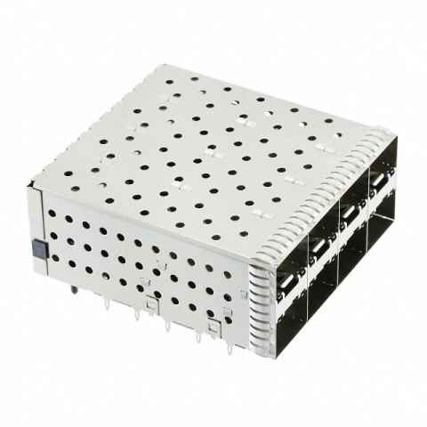 1-2007394-8 带机架的插孔、成组 (2x4)射频同轴连接器