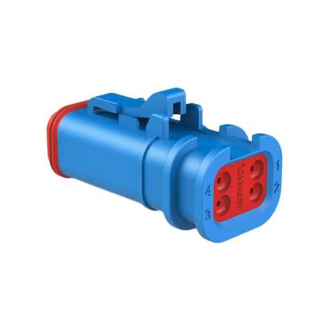 AT06-4S-OMBLU 射频同轴连接器
