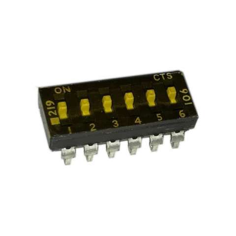 219-6MSTJR DIP 开关