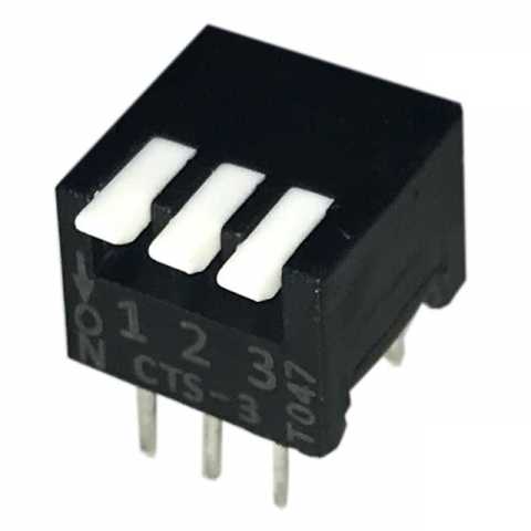 195-3MS DIP 开关
