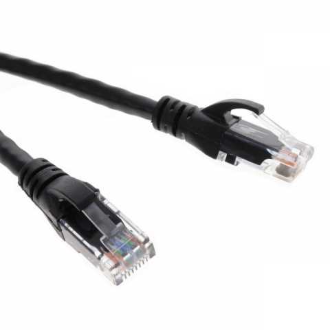 AMJE0909-0200-BKB-24 模块化以太网电缆（RJ45，RJ11）