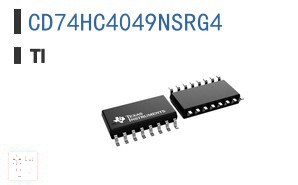 CD74HC4049NSRG4 逻辑 - 缓冲器、驱动器、接收器、收发器