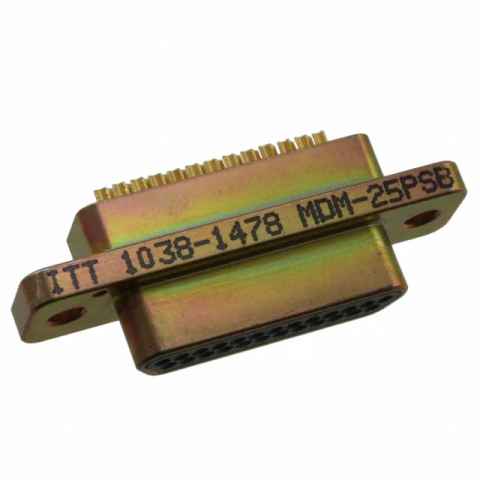 MDM-25PSB D型、Micro-D射频同轴连接器