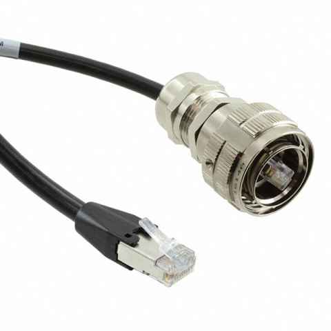 C-RJFTV5E1706MN03 模块化以太网电缆（RJ45，RJ11）