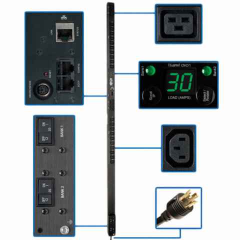 PDUMV30HVNET 配电，浪涌保护器