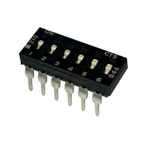 210-6LPS DIP 开关