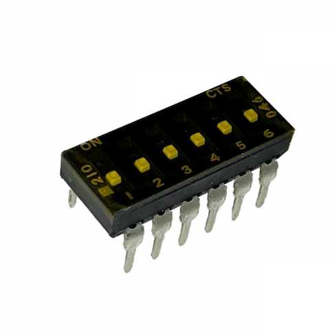210-6LPSTFD DIP 开关