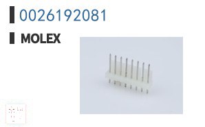 0026192081 矩形连接器