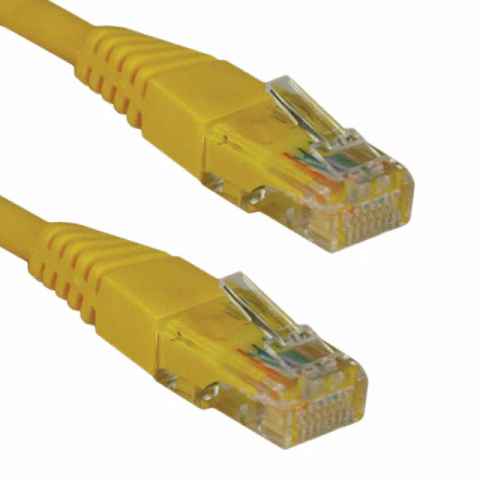 N002-050-YW 模块化以太网电缆（RJ45，RJ11）