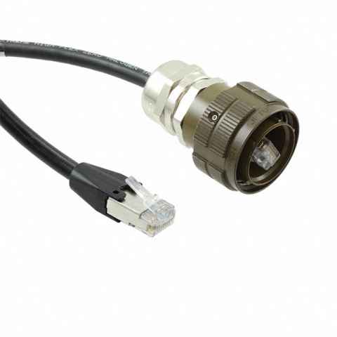 C-RJFTV5E1706MG10 模块化以太网电缆（RJ45，RJ11）