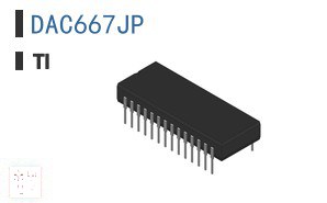 DAC667JP 数据采集 - 数字模拟转换器 (DAC)