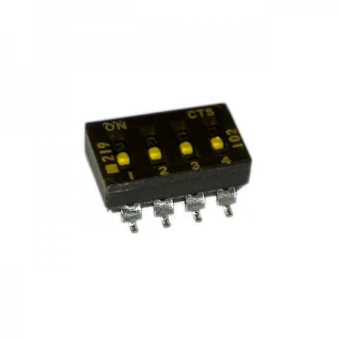 219-4LPSTROFF DIP 开关
