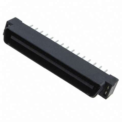 1734100-6 中心带触点射频同轴连接器