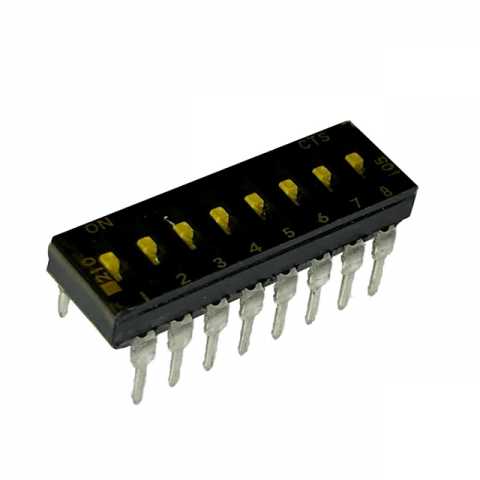 210-8LPSTD DIP 开关