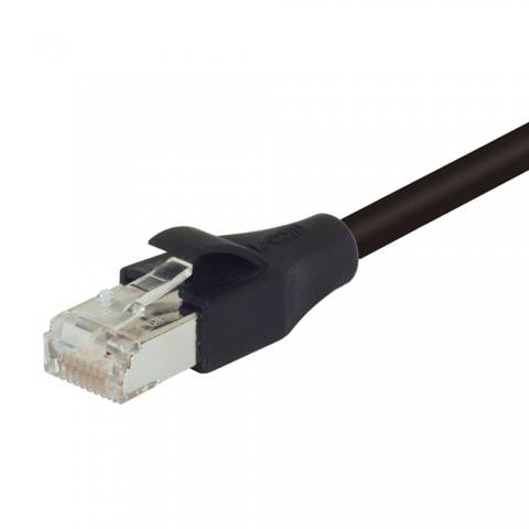 TRD695AZHF-BLK-125 模块化以太网电缆（RJ45，RJ11）