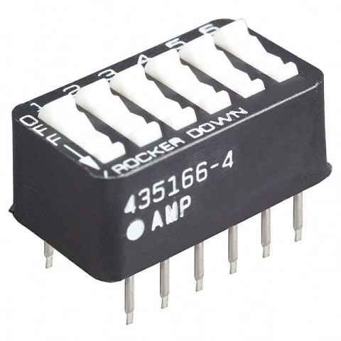 435166-4 DIP 开关