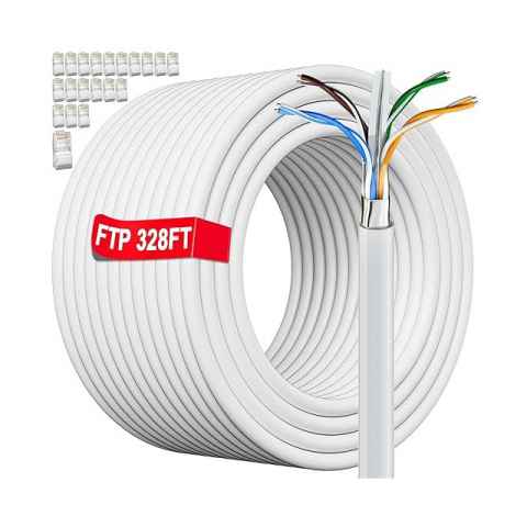 CAT-6-100M 模块化以太网电缆（RJ45，RJ11）