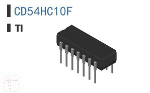 CD54HC10F 逻辑 - 门和反相器