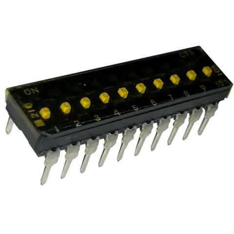 210-10MSTD DIP 开关