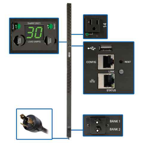 PDUNVR30LX 配电，浪涌保护器