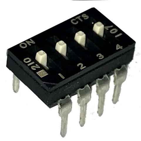 210-4ESD DIP 开关