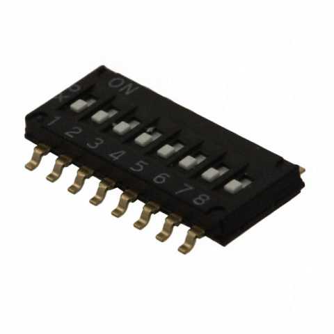 A6HF-8102-R100 DIP 开关