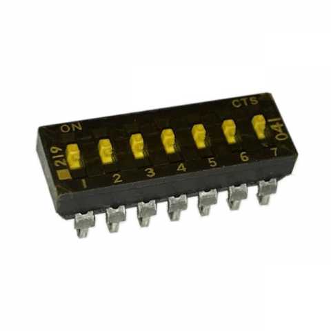 219-7MSTJ DIP 开关