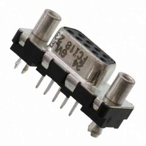D09S24B6GV00LF D-Sub射频同轴连接器