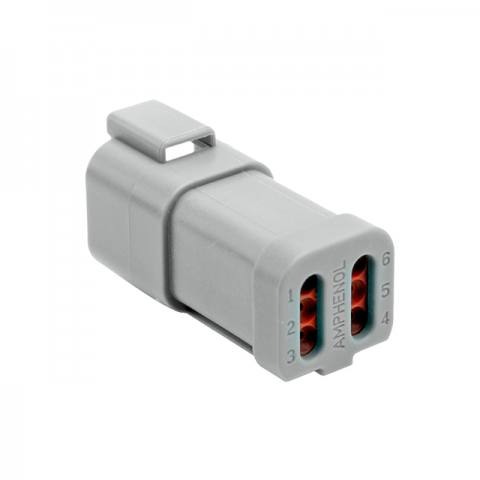 AT04-6P-SS01 射频同轴连接器