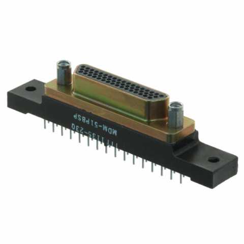 MDM-51PBSP D型、Micro-D射频同轴连接器