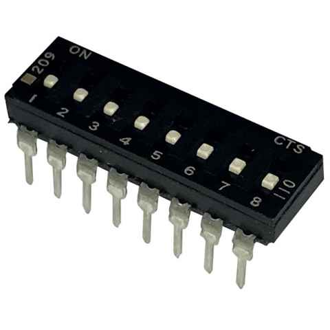 209-8LPSF DIP 开关