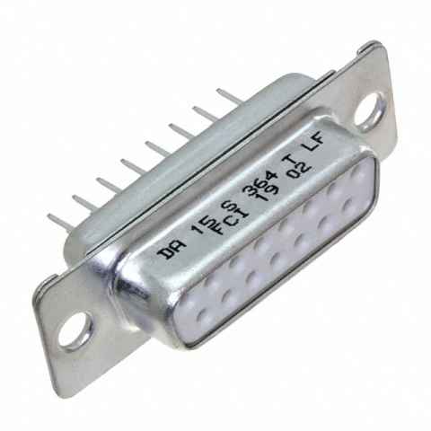 DA15S364TLF D-Sub射频同轴连接器