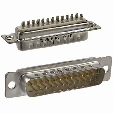 DB25P064TXLF D-Sub射频同轴连接器