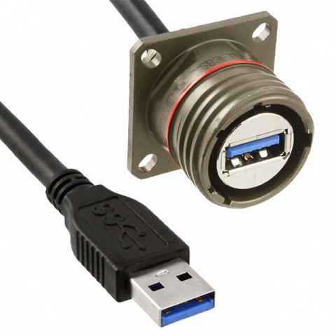 USB3FTV2SA03GACROS 射频同轴连接器