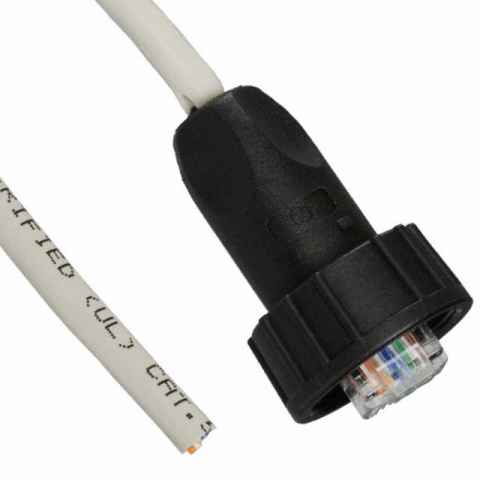 A-KAB-RJ45-4U-1M 模块化以太网电缆（RJ45，RJ11）