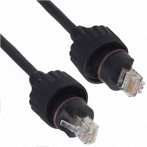 1546452-1 模块化以太网电缆（RJ45，RJ11）