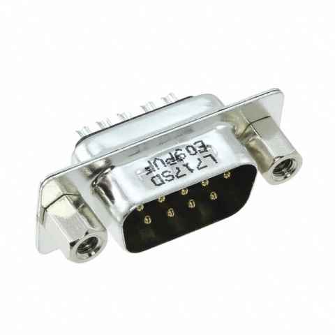 L717SDE09PVF D-Sub射频同轴连接器