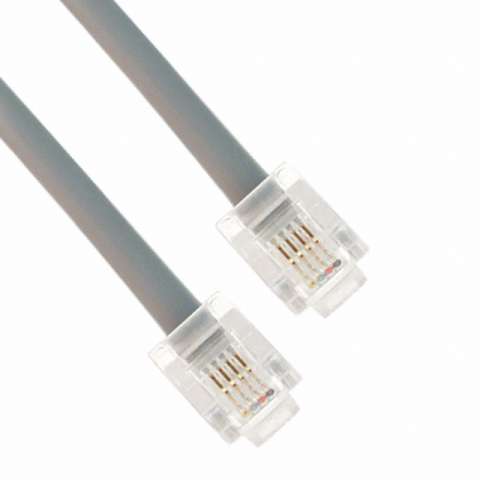 P410-014-SR 模块化以太网电缆（RJ45，RJ11）