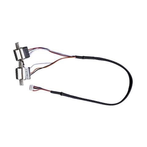DUAL_DB9_SERIAL 系列间适配器电缆