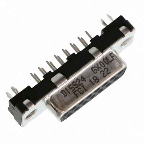 D15S24B4GX00LF D-Sub射频同轴连接器