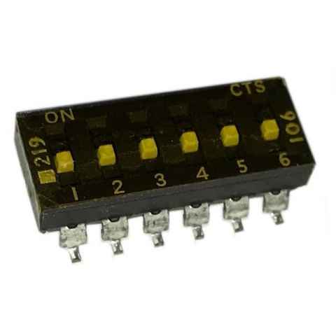 219-6MSTF DIP 开关