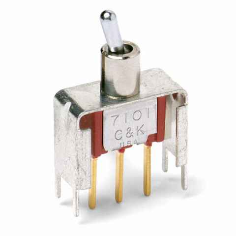 7101MD9V2BE 拨动开关