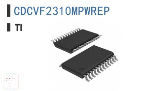 CDCVF2310MPWREP 时钟/计时 - 时钟缓冲器、驱动器