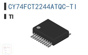 CY74FCT2244ATQC-TI 逻辑 - 缓冲器、驱动器、接收器、收发器