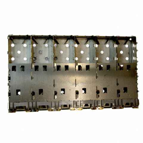 2007251-1 成组机架 (1 x 6)射频同轴连接器