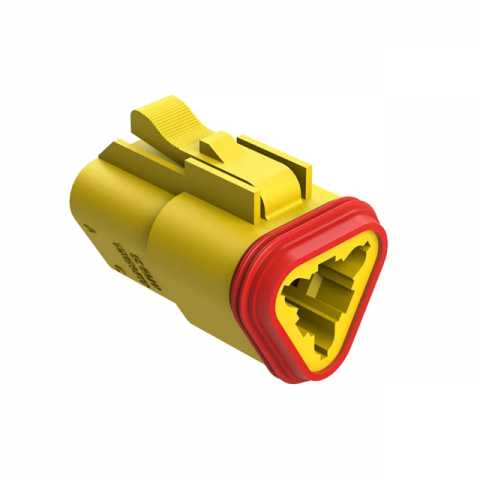 AT06-3S-YEL 射频同轴连接器