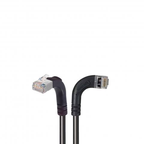 TRD695SRA12BLK-5 模块化以太网电缆（RJ45，RJ11）