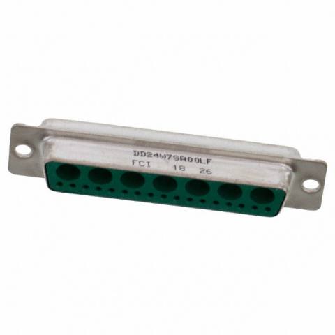 DD24W7SA00LF D-Sub、组合式射频同轴连接器
