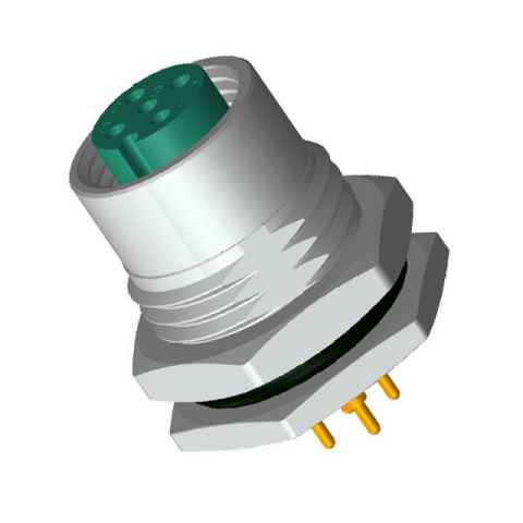 M12A-04PFFP-SF8001 射频同轴连接器